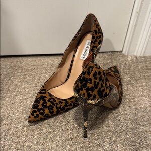 Steve Madden Brown and Black High Heels